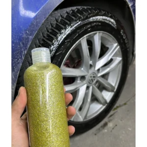 Simli Jel Lastik Parlatıcı 500ml Sünger Hediyeli