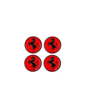 Ferrari Kırmızı Jant Sticker