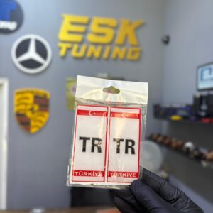Plaka TR Sticker Damla 2 Adet