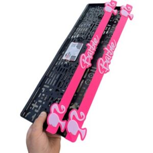 Barbie Kabartmalı Plakalık Takımı