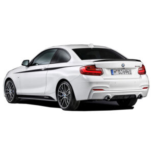 Bmw 2 Serisi F22 2014 Sonrası M Performance Arka Tampon Eki