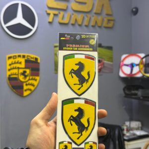 Ferrari Set Sticker Metalize