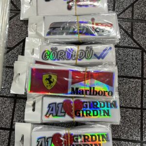Karışık 50 Adet Hologram Sticker